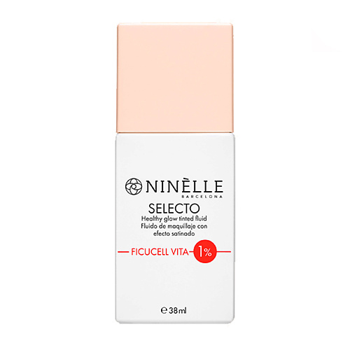 NINELLE Тональный крем-флюид с эффектом здорового сияния Selecto