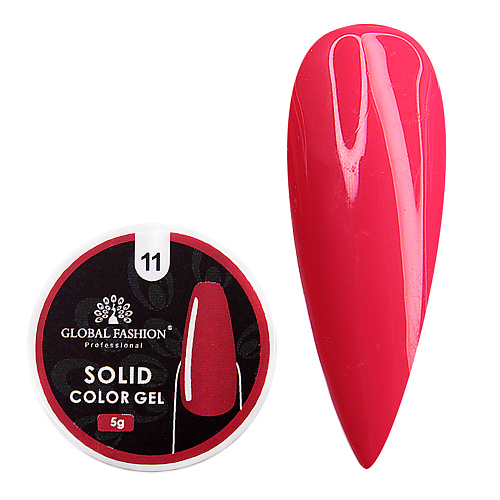 фото Global fashion гель-краска повышенной плотности, solid color gel 04