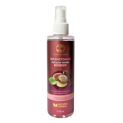 

ПОЛИАДА-КРЫМ Лосьон-тоник для лица "Жизнетоник" 200, Лосьон-тоник для лица "Жизнетоник"