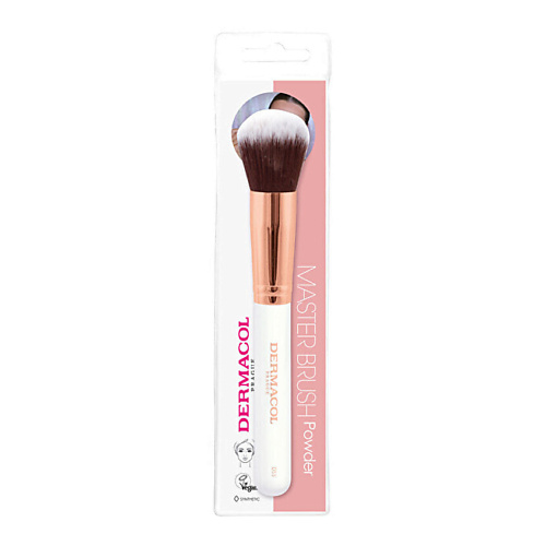 

DERMACOL Кисть для косметической пудры Rose Gold D55, Кисть для косметической пудры Rose Gold D55