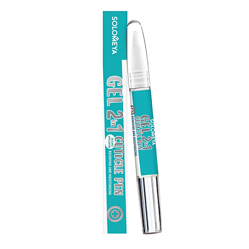 

SOLOMEYA Гель 2 в 1 для удаления и увлажнения кутикулы в карандаше Safe Cuticle Away Gel with silicon applicator, Гель 2 в 1 для удаления и увлажнения кутикулы в карандаше Safe Cuticle Away Gel with silicon applicator