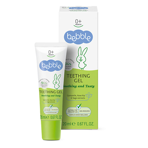 BEBBLE Гель для десен при прорезывании зубов Teething Gel 0+ 20