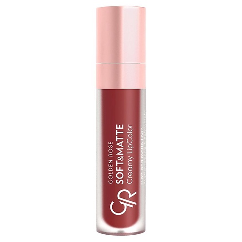 фото Golden rose жидкая помада soft&matte creamy lipcolor