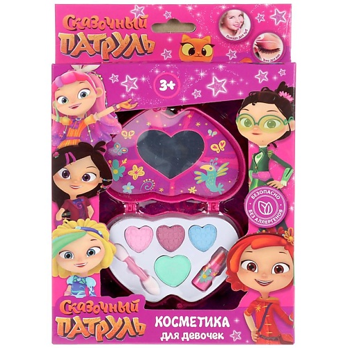 

МИЛАЯ ЛЕДИ Косметика для девочек СКАЗОЧНЫЙ ПАТРУЛЬ тени, помада, аппликатор, Косметика для девочек СКАЗОЧНЫЙ ПАТРУЛЬ тени, помада, аппликатор