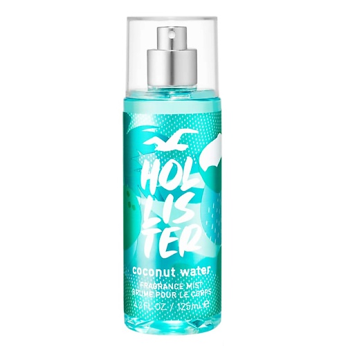 

HOLLISTER Парфюмированный мист для тела Body Mist Coconut Water 125, Парфюмированный мист для тела Body Mist Coconut Water
