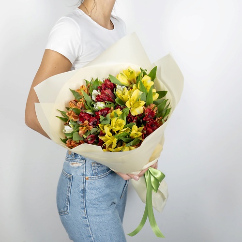 

ЛЭТУАЛЬ FLOWERS Букет из Альстромерии 15 шт., Букет из Альстромерии 15 шт.