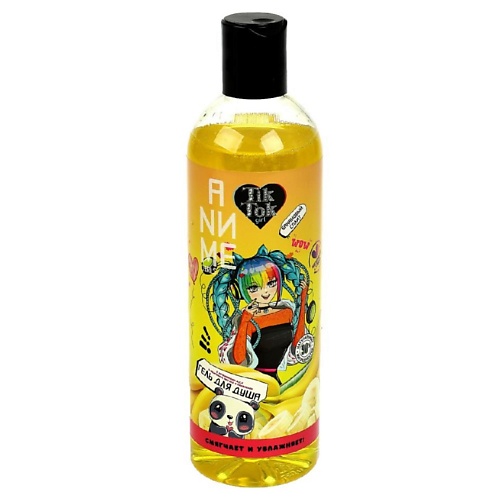 

TIK TOK GIRL Гель для душа банановый сплит 360, Гель для душа банановый сплит