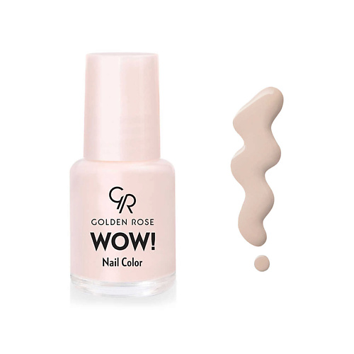 Лак для ногтей GOLDEN ROSE Лак для ногтей WOW! Nail Color Clear