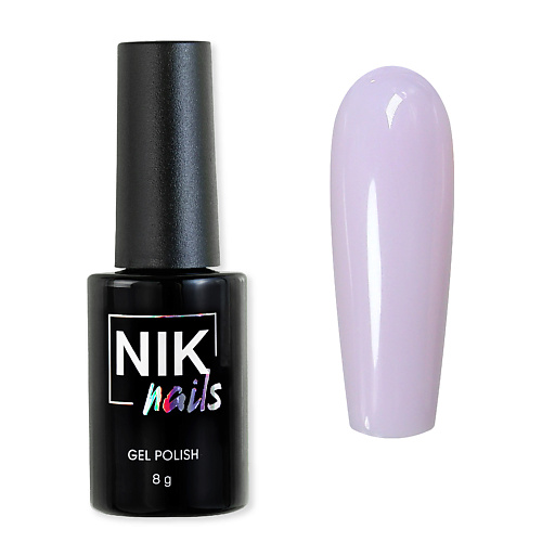 

NIK NAILS Гель-лак для ногтей нюдовый Farfor, Гель-лак для ногтей нюдовый Farfor