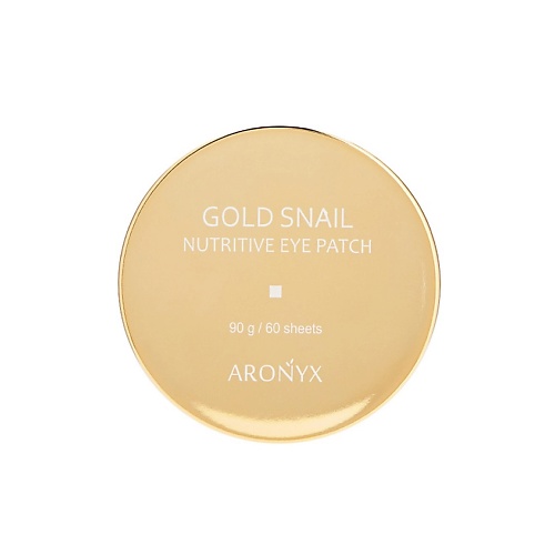 ARONYX Гидрогелевые патчи для глаз с экстрактом муцина улитки и частицами золота 600 1154₽