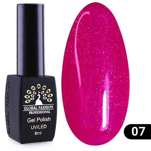 

GLOBAL FASHION Гель лак Disco Summer 01, Гель лак Disco Summer 01