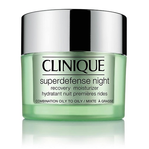 

CLINIQUE Ночной восстанавливающий увлажняющий крем для жирной и склонной к жирности кожи Superdefense Night Recovery Moisturizer 50, Ночной восстанавливающий увлажняющий крем для жирной и склонной к жирности кожи Superdefense Night Recovery Moisturizer