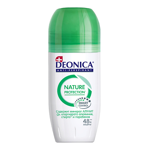 Deonica DEONICA Антиперспирант Nature Protection (ролик) 50