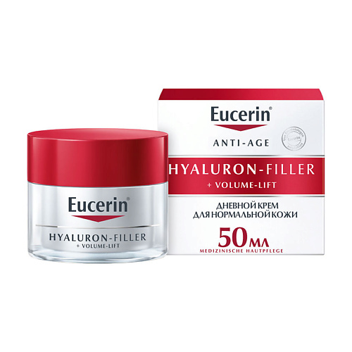 EUCERIN Крем для дневного ухода за нормальной и комбинированной кожей Hyaluron-Filler Volume-Lift SPF 15 3231₽