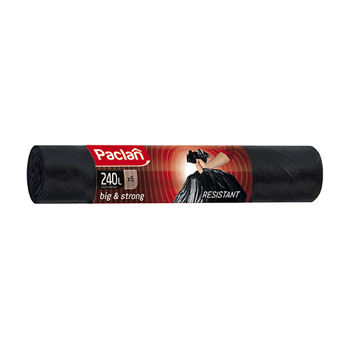 

PACLAN BIG&STRONG Мешки для мусора, 240л 5, BIG&STRONG Мешки для мусора, 240л