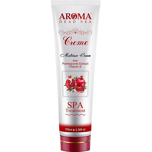 

AROMA DEAD SEA Универсальный крем с гранатом и витамином Е 100.0, Универсальный крем с гранатом и витамином Е