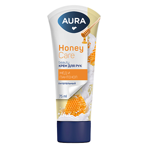 

AURA Beauty Крем для рук питательный с D-пантенолом и экстрактом меда 75.0, Beauty Крем для рук питательный с D-пантенолом и экстрактом меда