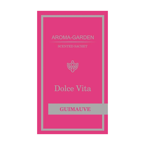 AROMA-GARDEN Ароматизатор-САШЕ Дольче Вита - Маршмелоу(GUIMAUVE)