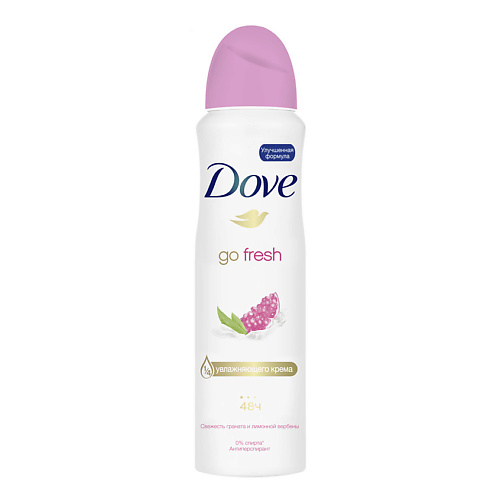 

DOVE Дезодорант спрей Пробуждение чувств Go Fresh 150, Дезодорант спрей Пробуждение чувств Go Fresh