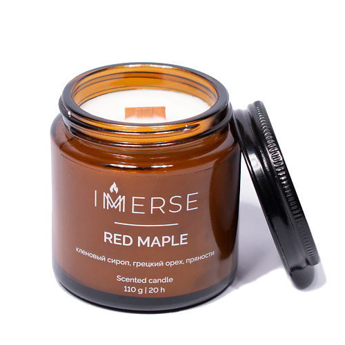 

IMMERSE Ароматическая свеча RED MAPLE 110, Ароматическая свеча RED MAPLE