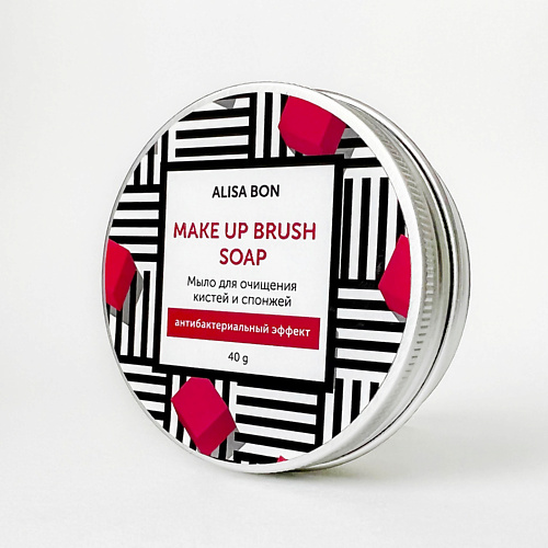 

ALISA BON Средство для очищения макияжных кистей "Make Up Brush Soap" 40.0, Средство для очищения макияжных кистей "Make Up Brush Soap"