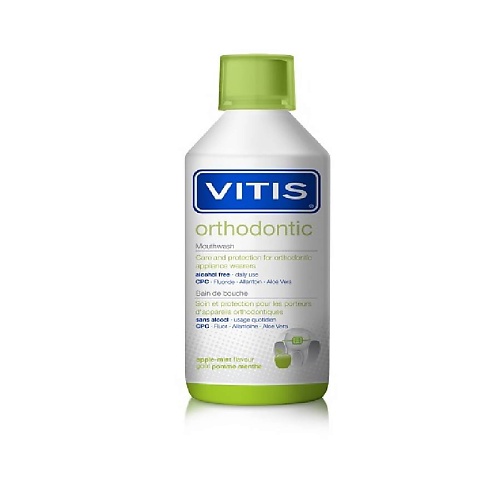 

DENTAID Ополаскиватель для полости рта VITIS Orthodontic 500, Ополаскиватель для полости рта VITIS Orthodontic
