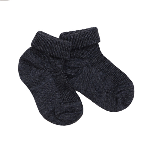 

WOOL&COTTON Носки для младенцев Антрацит Merino, Носки для младенцев Антрацит Merino