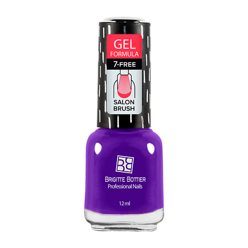 

BRIGITTE BOTTIER Лак для ногтей GEL FORMULA тон 01 прозрачный, Лак для ногтей GEL FORMULA тон 01 прозрачный