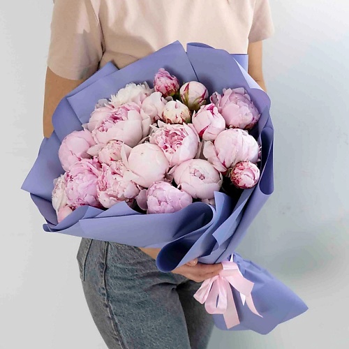 

ЛЭТУАЛЬ FLOWERS Букет из пионов 21 шт., Букет из пионов 21 шт.