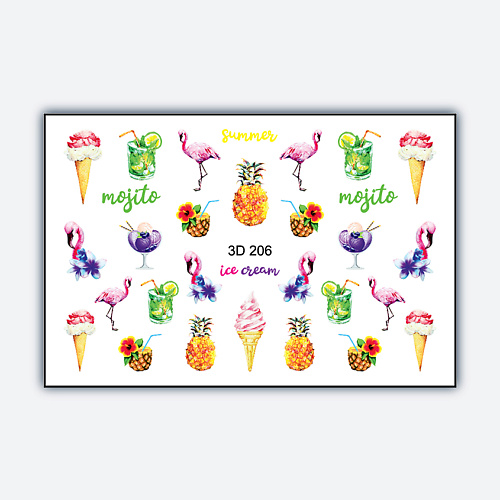 

FREEDECOR Объемный 3D слайдер дизайн "Summer", Объемный 3D слайдер дизайн "Summer"