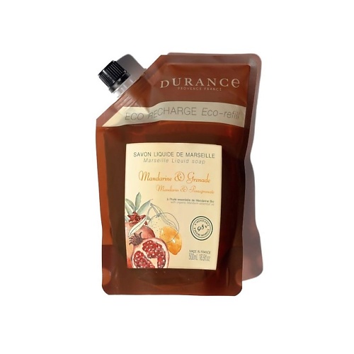 

DURANCE Марсельское мыло сменный блок Мандарин и гранат Mandarin & Pomegranate 500.0, Марсельское мыло сменный блок Мандарин и гранат Mandarin & Pomegranate