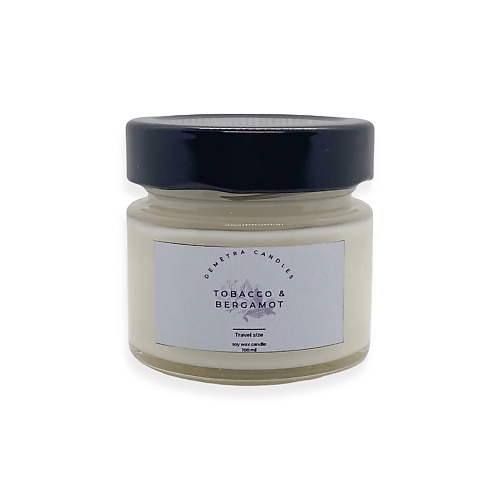 

DEMETRA CANDLES Свеча ароматическая с ароматом табака и бергамота Tabacco Bergamot 100.0, Свеча ароматическая с ароматом табака и бергамота Tabacco Bergamot