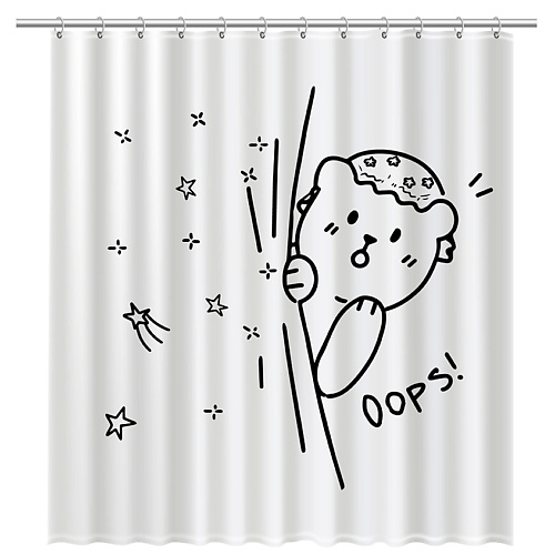 

FIXSEN "TEDDY Oops" Шторка для ванной, "TEDDY Oops" Шторка для ванной