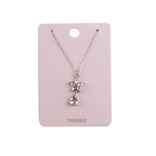 

TWINKLE Подвеска с цепочкой Flowers+Drops, Подвеска с цепочкой Flowers+Drops