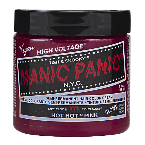 

MANIC PANIC Краска для волос Cotton Candy Pink, Краска для волос Cotton Candy Pink