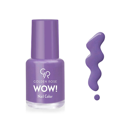 Лак для ногтей GOLDEN ROSE Лак для ногтей WOW! Nail Color Clear