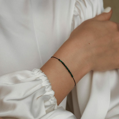 

SOMETHING SPECIAL LIFESTYLE JEWELRY Браслет с малахитом mini, Браслет с малахитом mini