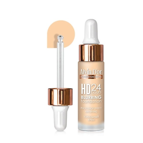 

ALVIN D’OR Тональный крем HD 24 HOURS BLURRING FOUNDATION, Тональный крем HD 24 HOURS BLURRING FOUNDATION