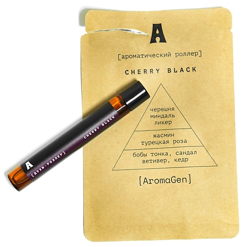 

AROMAGEN Ароматический роллер CHERRY BLACK 10, Ароматический роллер CHERRY BLACK