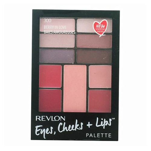 Палетка REVLON Палитра теней для глаз Eyes Cheeks Lips Palette