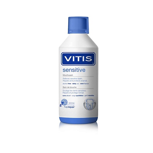 

DENTAID Ополаскиватель для полости рта VITIS Sensitive 500, Ополаскиватель для полости рта VITIS Sensitive