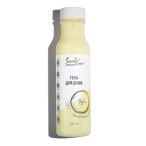 

SWEET TIME PROFESSIONAL Гель для душа "Банановый смузи" 350.0, Гель для душа "Банановый смузи"