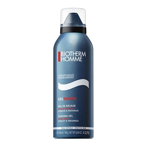 

BIOTHERM Гель для бритья для нормальной кожи Gel Shaver Homme 150, Гель для бритья для нормальной кожи Gel Shaver Homme