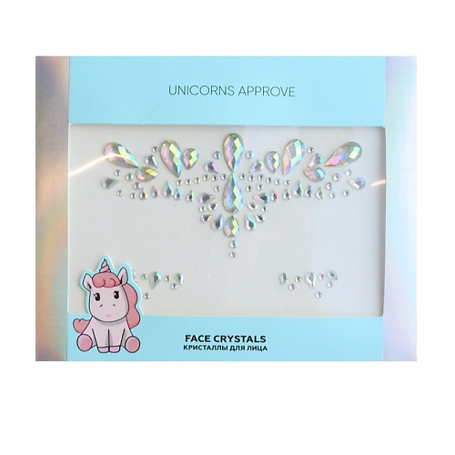 Наклейки для лица UNICORNS APPROVE Кристаллы для лица Maggie
