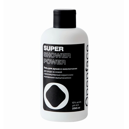 Гель для душа OPENFACE Усиленный гель для душа с кислотами Super Shower Power