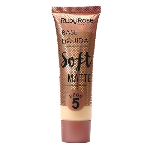 

RUBY ROSE Тональная основа матирующая Soft Matte, Тональная основа матирующая Soft Matte