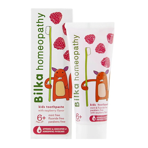 

BILKA Зубная паста Bilka Kids Homepathy 6+ 50, Зубная паста Bilka Kids Homepathy 6+