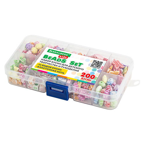 

BRAUBERG Набор BEADS SET для творчества, рукоделия и создания украшений, KIDS, Набор BEADS SET для творчества, рукоделия и создания украшений, KIDS