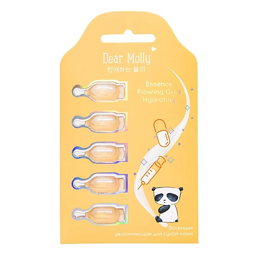 

ЛЭТУАЛЬ DEAR MOLLY Эссенция увлажняющая для сухой кожи Essence Flowing Gold Hydrating, DEAR MOLLY Эссенция увлажняющая для сухой кожи Essence Flowing Gold Hydrating
