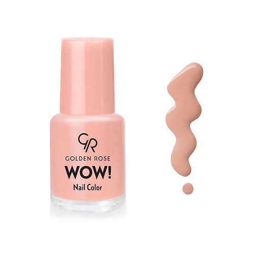 Лак для ногтей GOLDEN ROSE Лак для ногтей WOW! Nail Color Clear